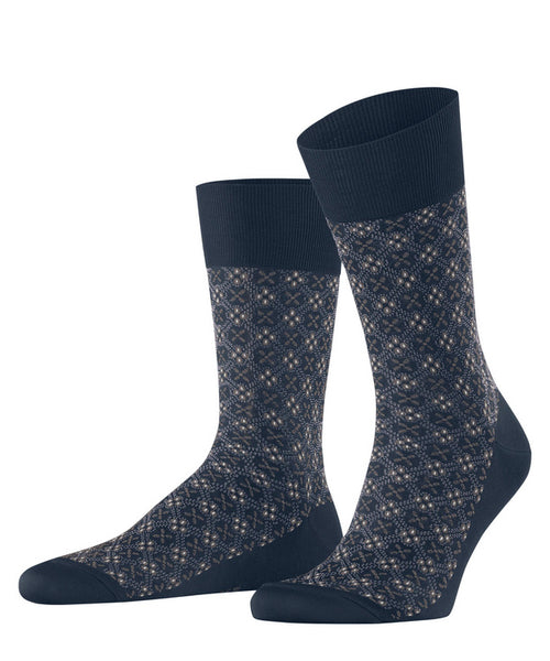 Deep Sea Silk Chain Socks