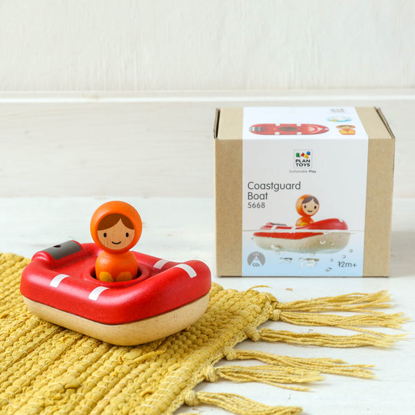 Coast Guard Boat Bath Toy