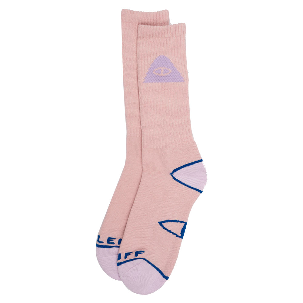 Poler Stuff Icon Socks - Soft Pink
