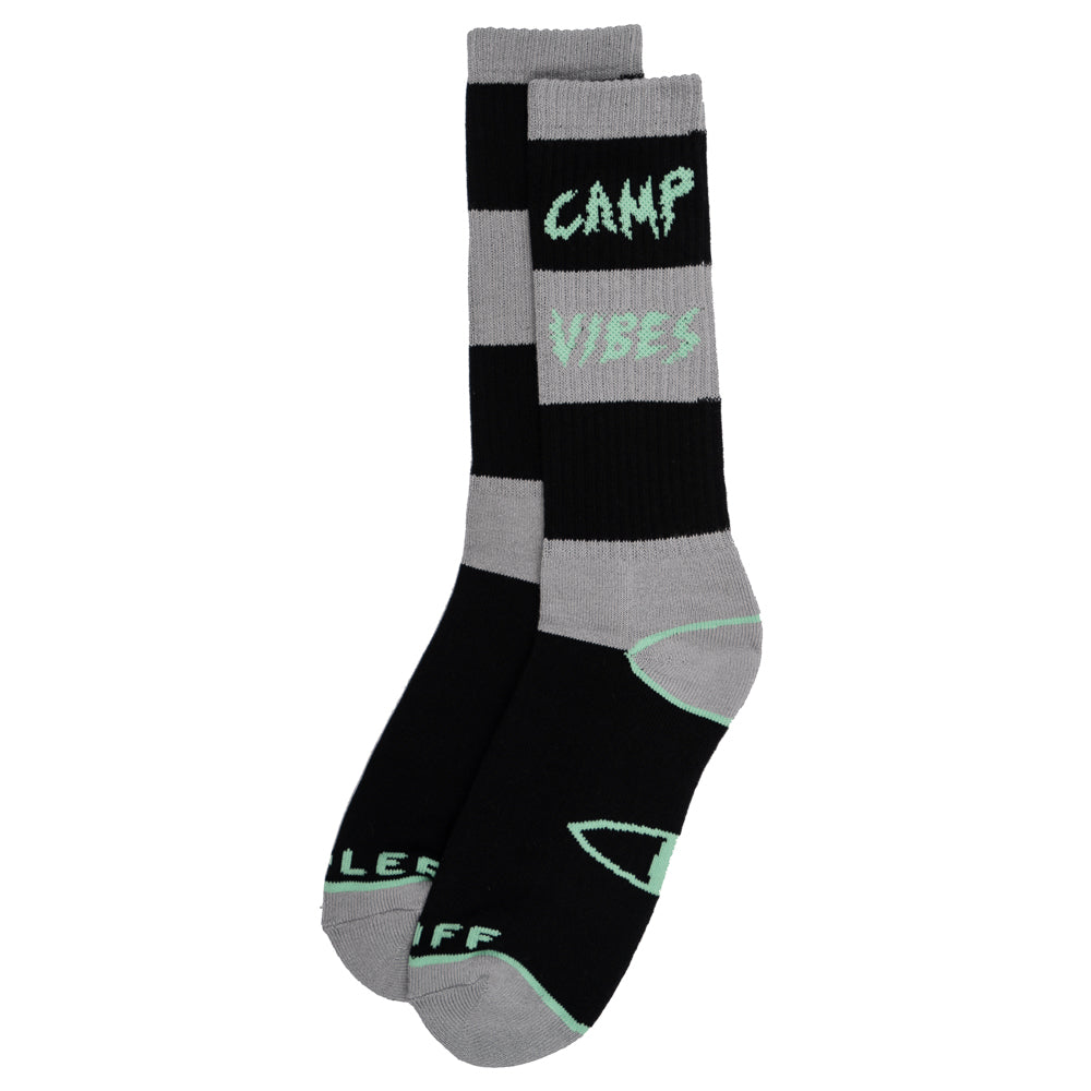 Camp Vibes Sock - Black