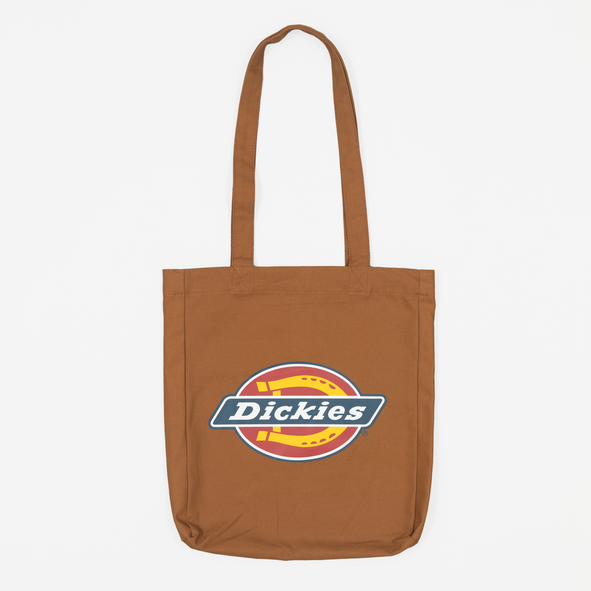 Brown Icon Logo Tote Bag