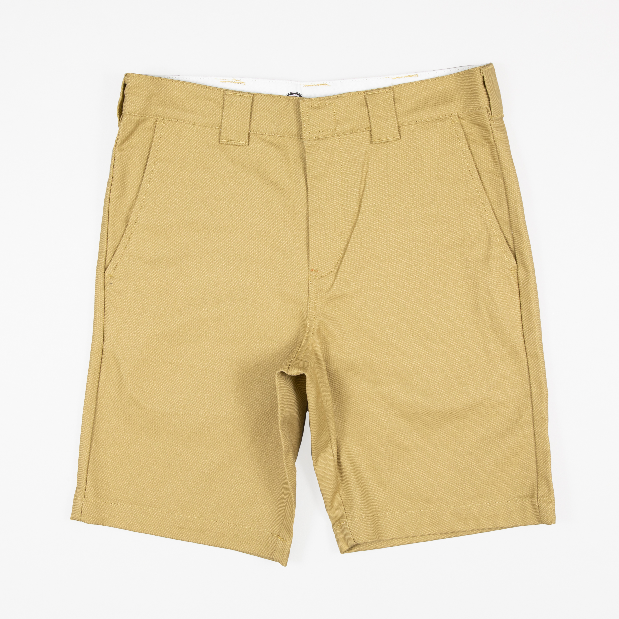 Kahki Cobden Slim Straight Leg Shorts