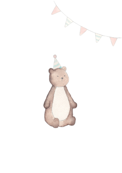 Just So Interiors Teddy Bears Party Illustration