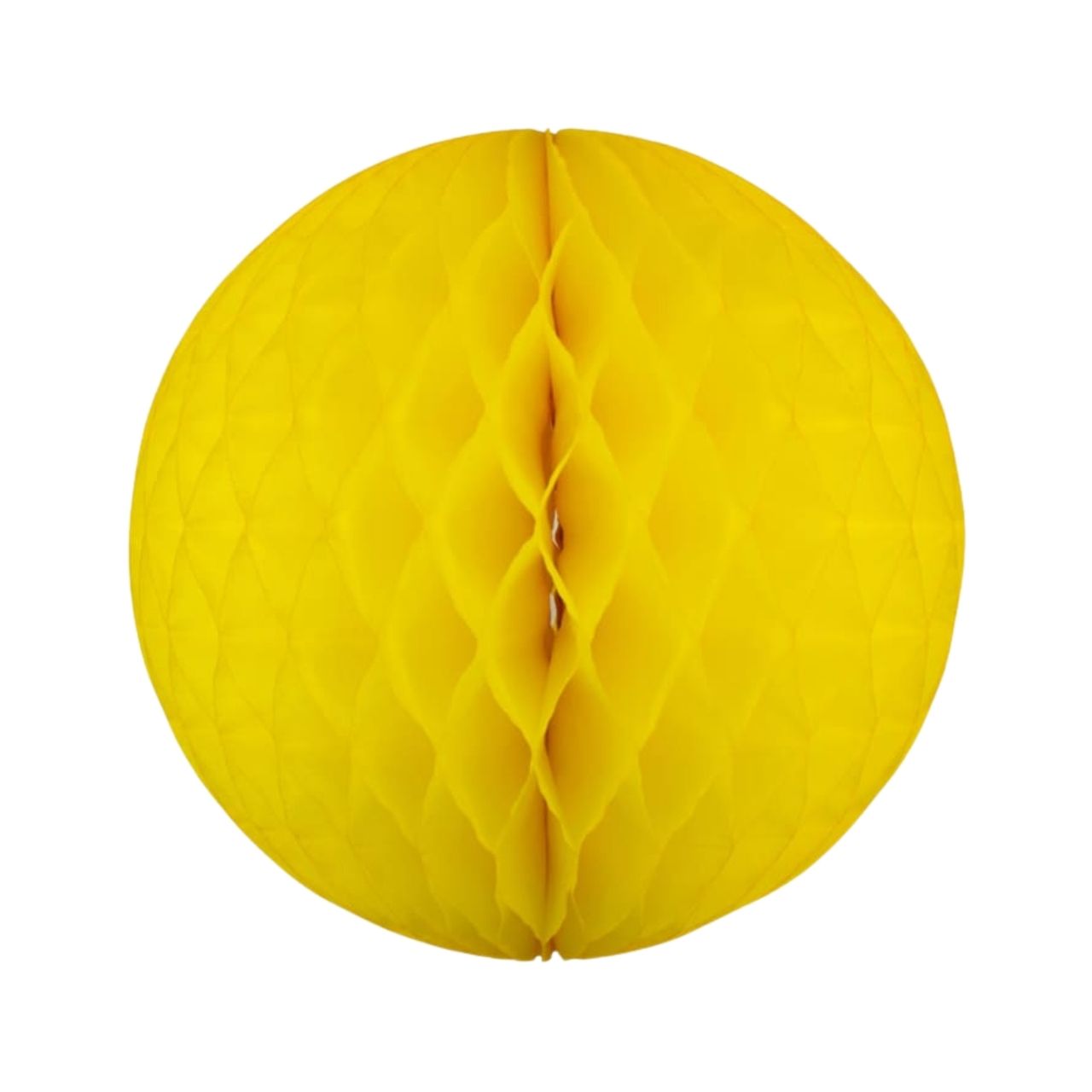 Paper Dreams Yellow Honeycomb Paper Ball - 48cm Diameter 