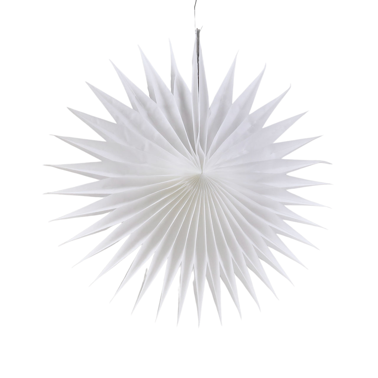 Paper Dreams Set of 3 - Pointed Snowflake Decorations - 45cm diameter