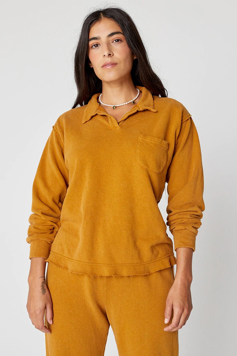 Back Beat Co. | Hemp Retro Sweatshirt | Ginger