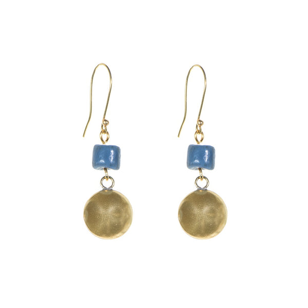 Just Trade  River Earrings - Blue