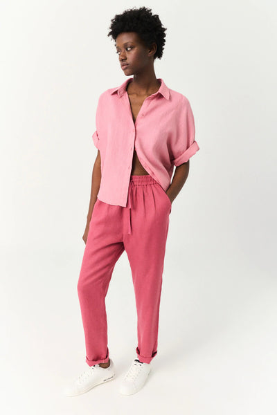 Ecoalf Sum Pants - Claret Pink