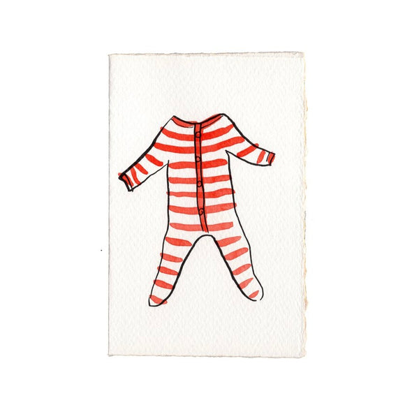 Baby Grow Card By Scribble & Daub