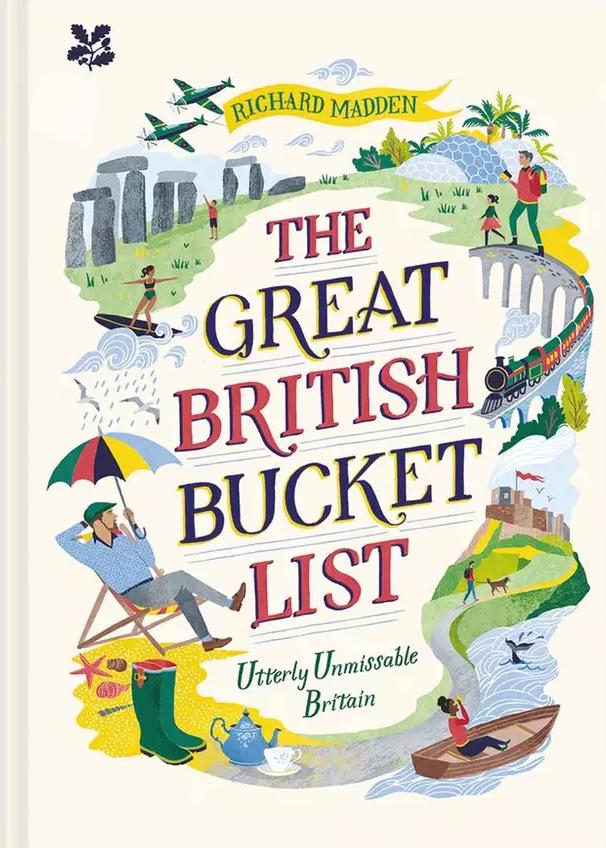 Portico The Great Bristish Bucket List Book by Richard Madden