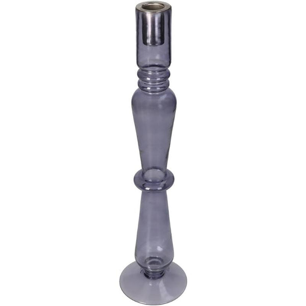 KERSTEN BV Glass Candle Holder - Lilac