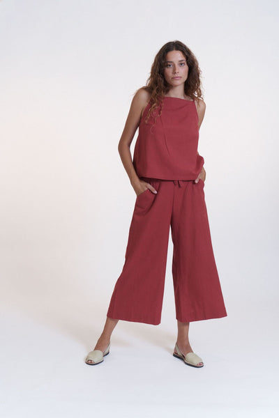 Suite13 Inca Earth Red Coulotte Pants Suite 13