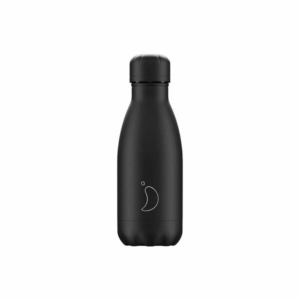 Chilly's Bottle Monochrome Edition All Black- 260ml