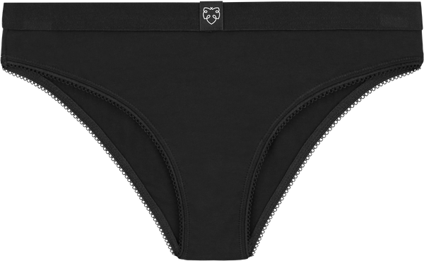 Black Organic Cotton Briefs - Milou