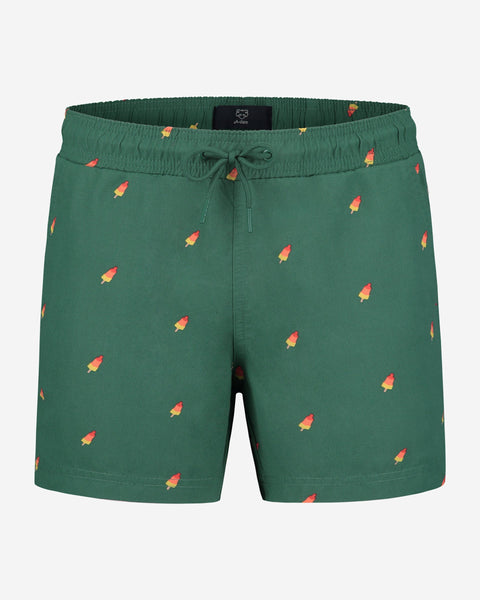 Swimsuit Shorts For Boys - Lennox Green