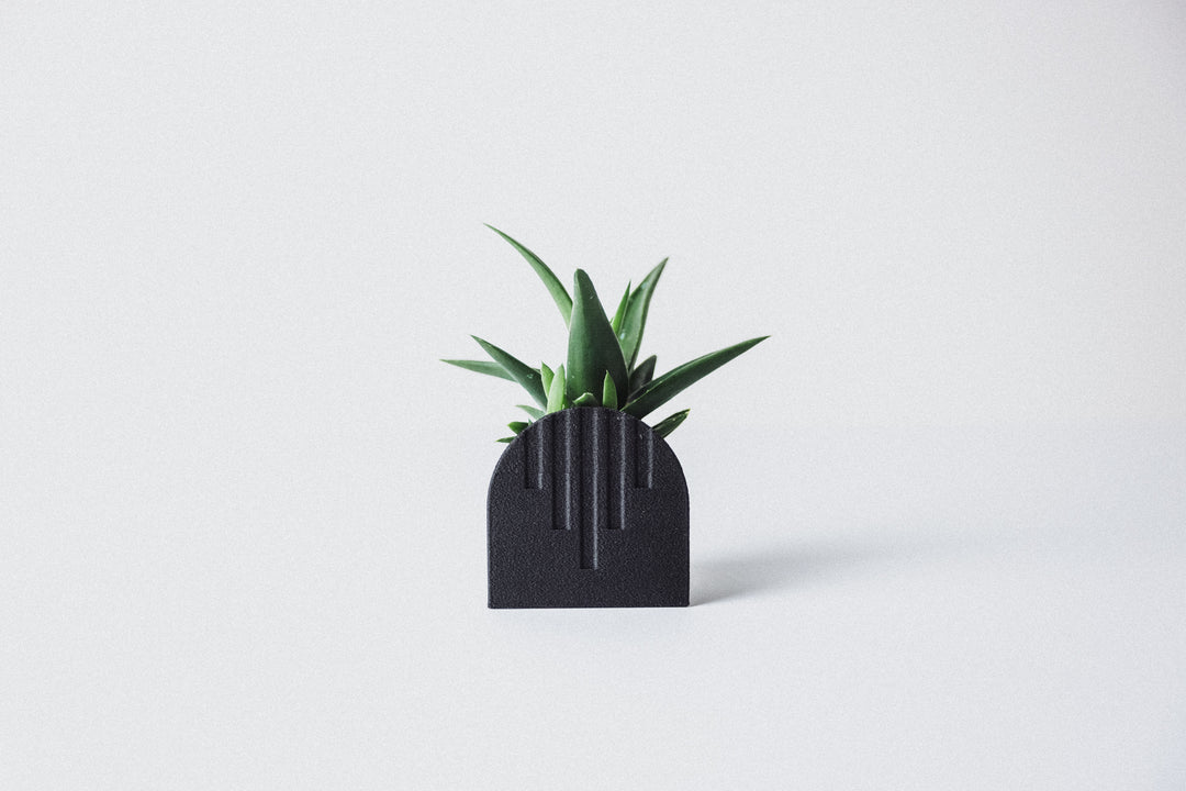 Copo Design Black Small Planter - Down