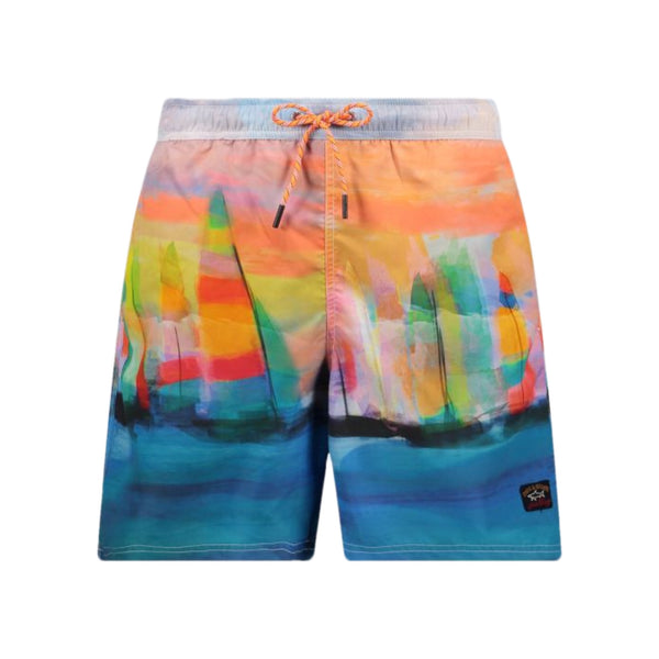 Save The Sea Swim Shorts Printed