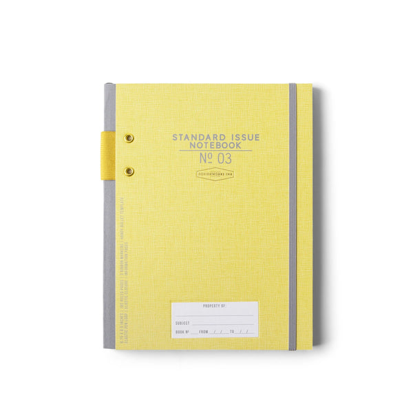 Standard Issue Notebook Yellow