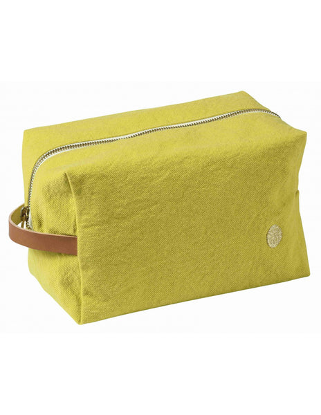 Iona Large Bergamote Cube Toiletry Bag