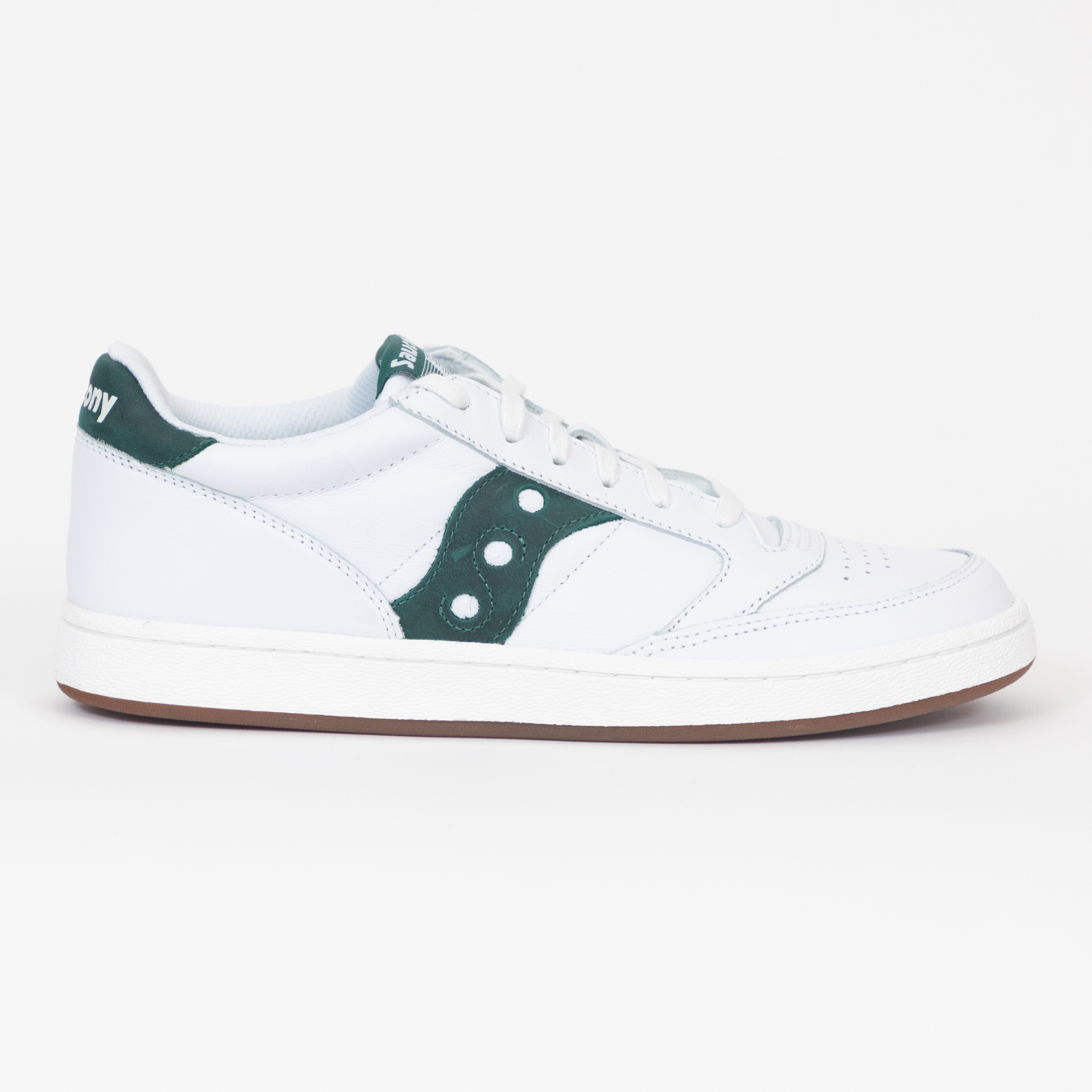 White Jazz Court Trainers