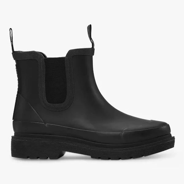 Short Rubber Boot - Black