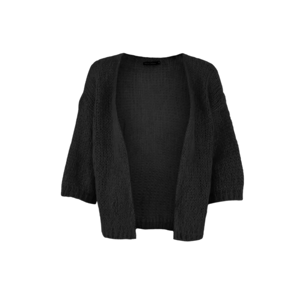 Casey Brushed Cardigan Black