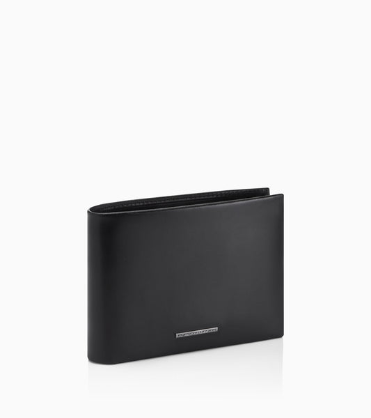 Wallet C/Black leather holder