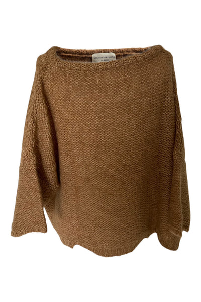 Window Dressing The Soul Wdts - Mia Mohair Jumper -brown