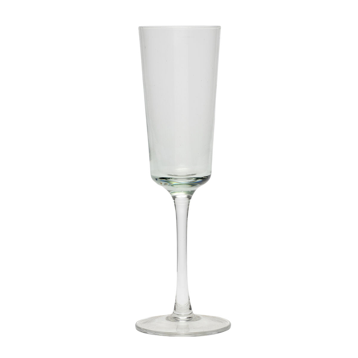 Hubsch Clear Champagne Glass
