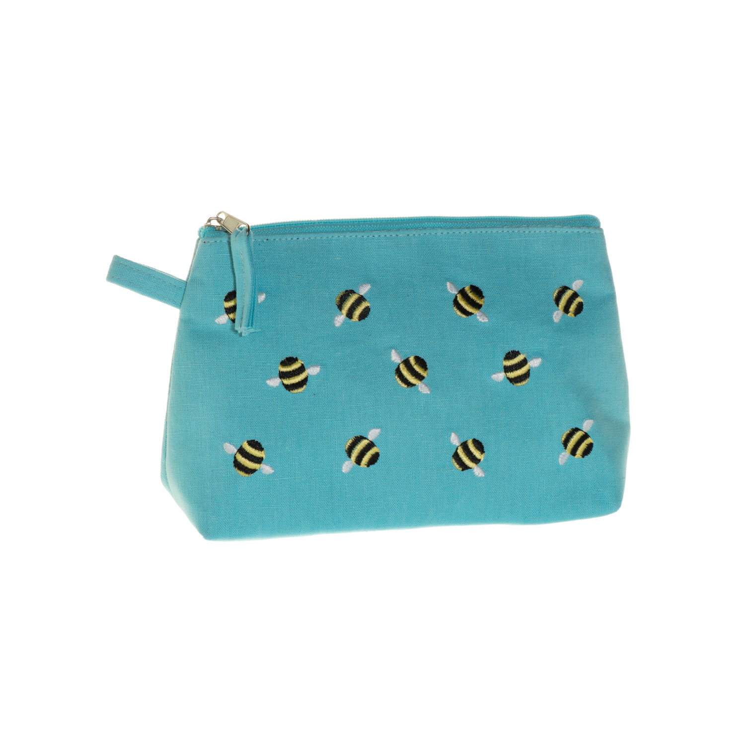 Just Trade  Bee Small Cosmetic Case Blue