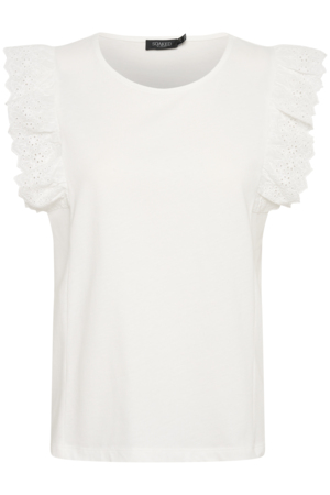 Soaked in Luxury  White Susan Top