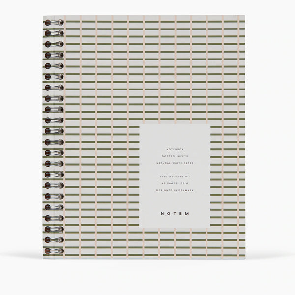 Nela Notebook - Medium Green