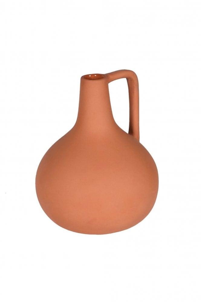 The Home Collection Terra Cotta Vase With Handle