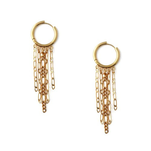 orelia-fringed-chain-drop-hoop-earrings