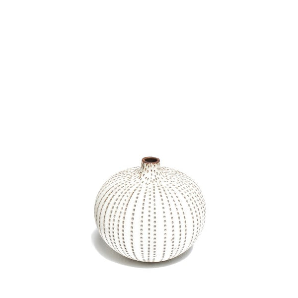 Lindform Bari Vase - Small In Brown Dots