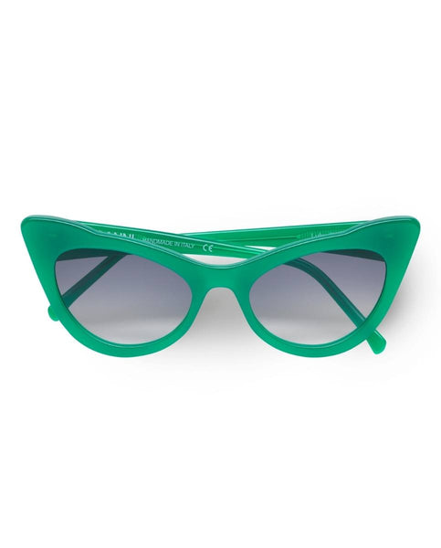 Ganni Cat Eye Sunglasses Green