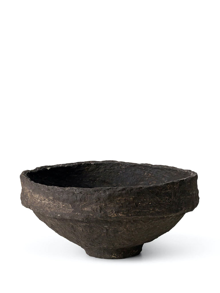 Nordstjerne Norstjerne Sustain Large Sculptural Bowl In Brown