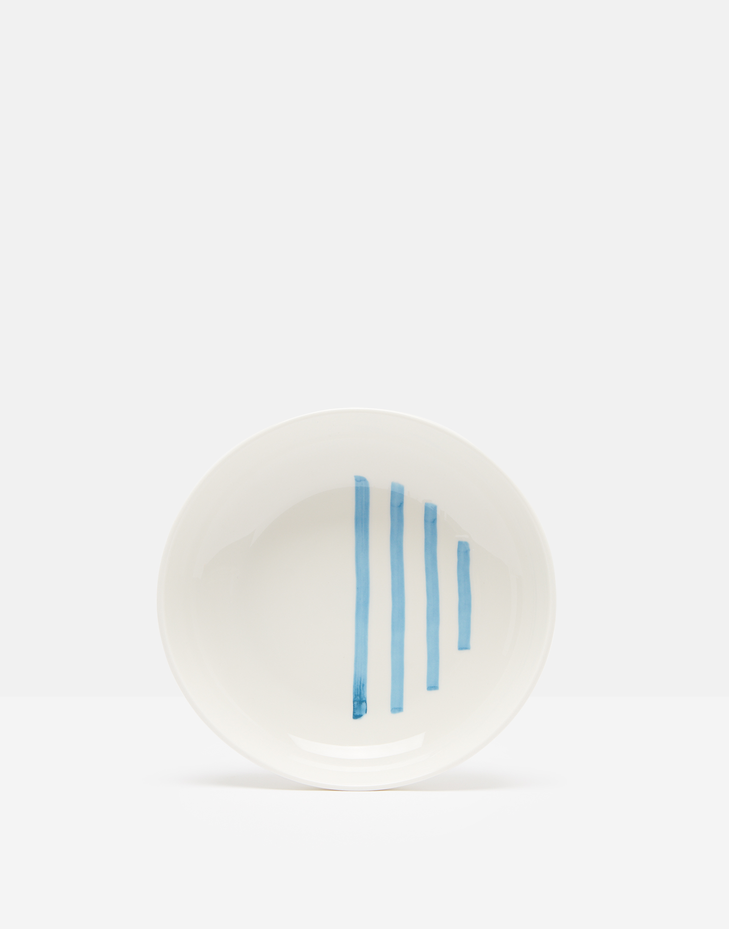 Blue Stripe Fine China Pasta Bowl