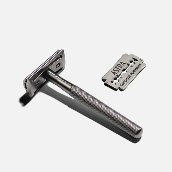 Reusable Safety Razor (Grey)