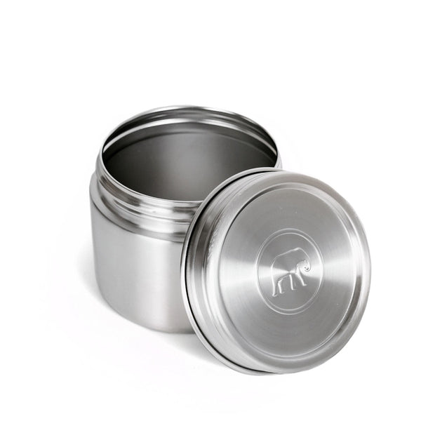 Elephant Box Stainless Steel Large Round Twist Lock Canister