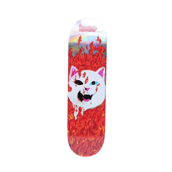 Nerm In Heck Skate Deck Red