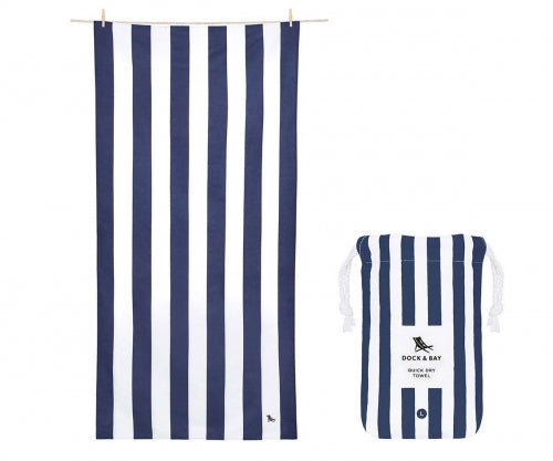 "dock & Bay Towel Xl 200x90 Navy&quot