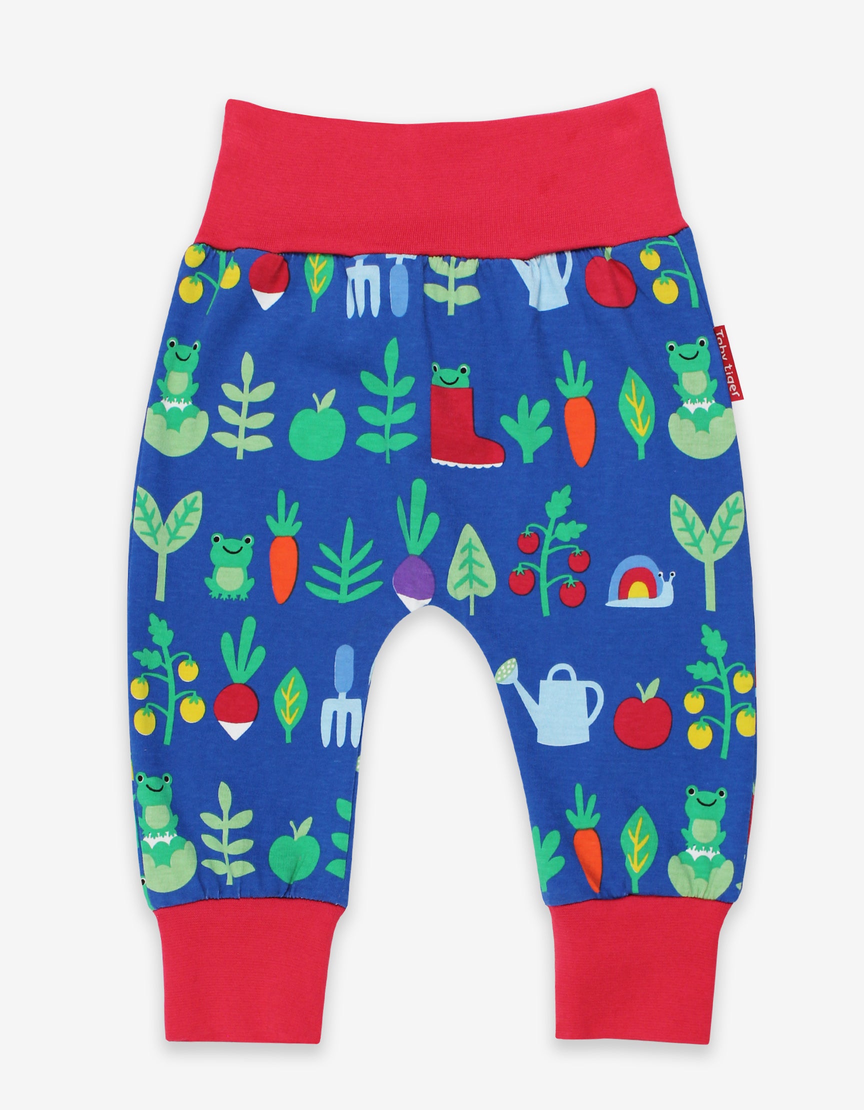 Organic Vegetable Garden Print Yoga Pants