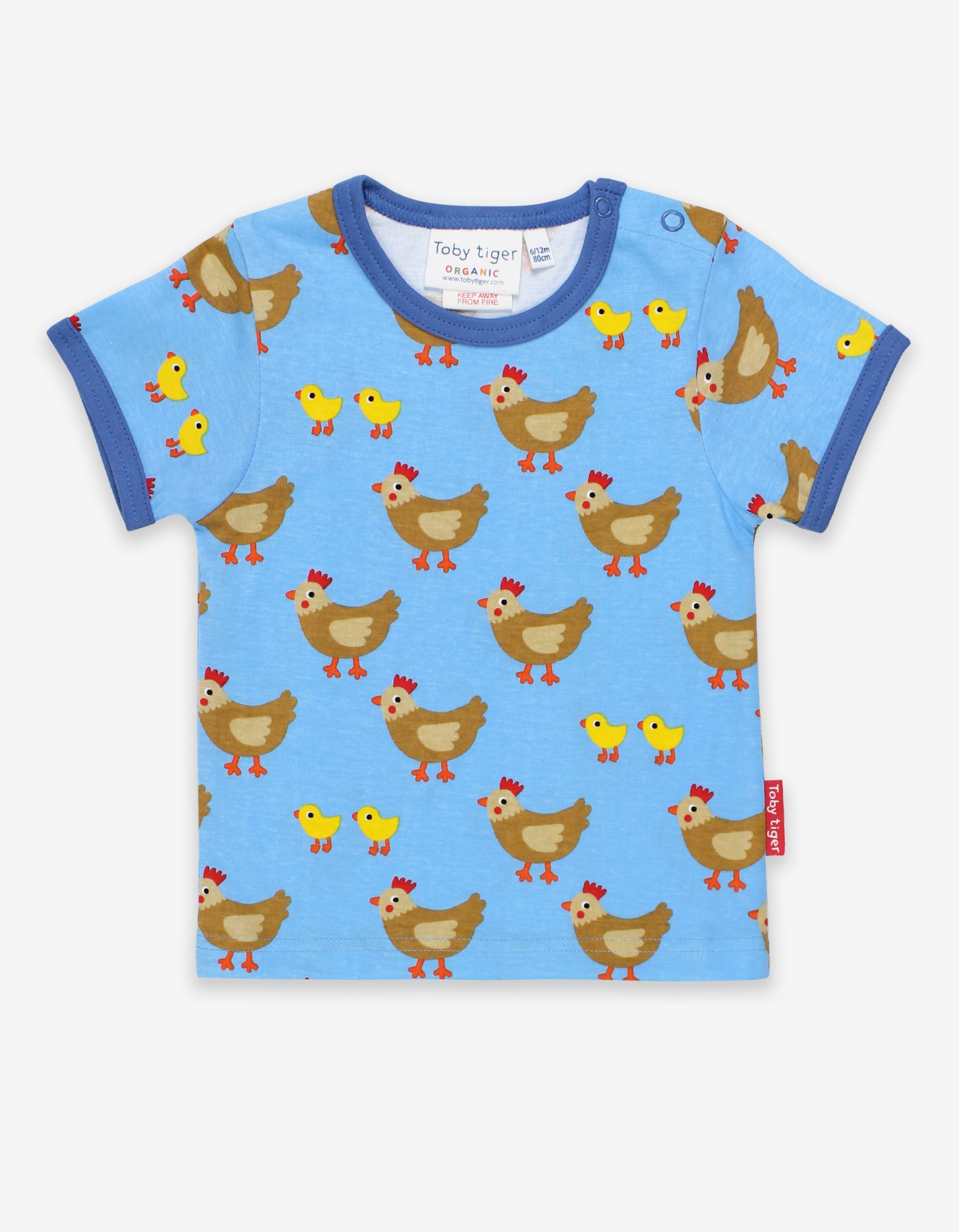 Organic Chicken Print T-Shirt