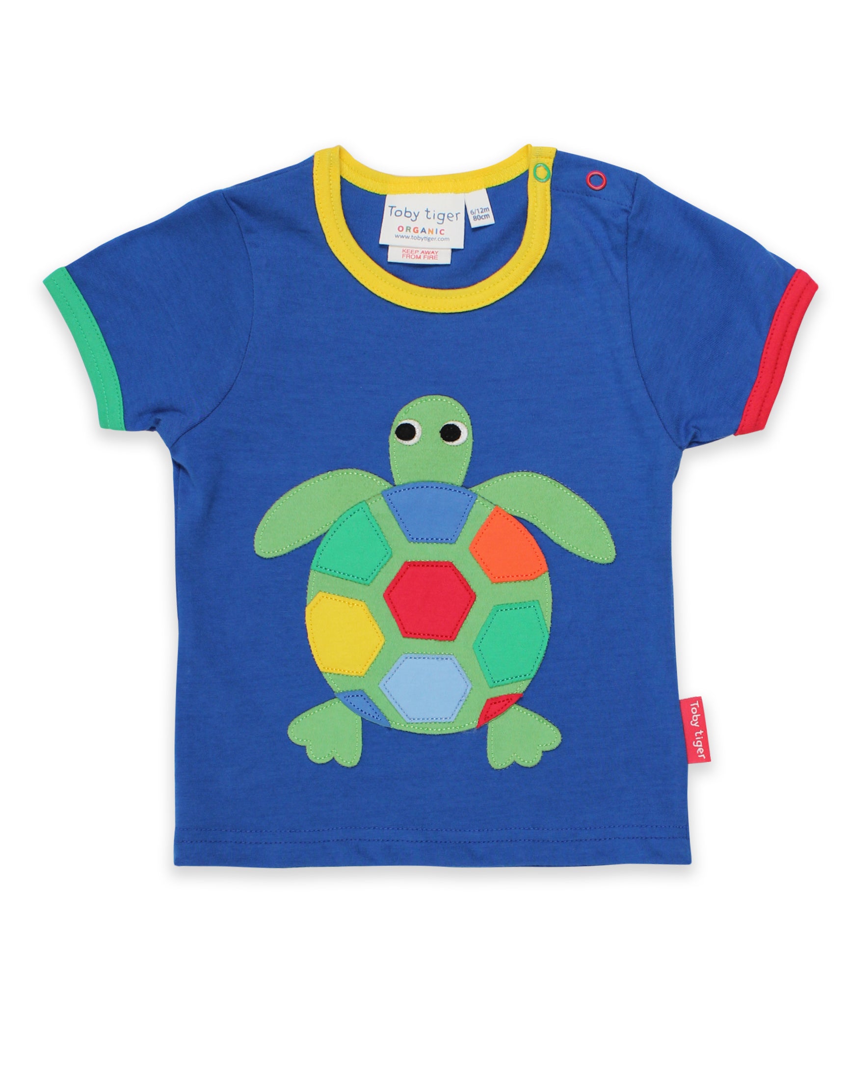 Organic Turtle Applique T-Shirt