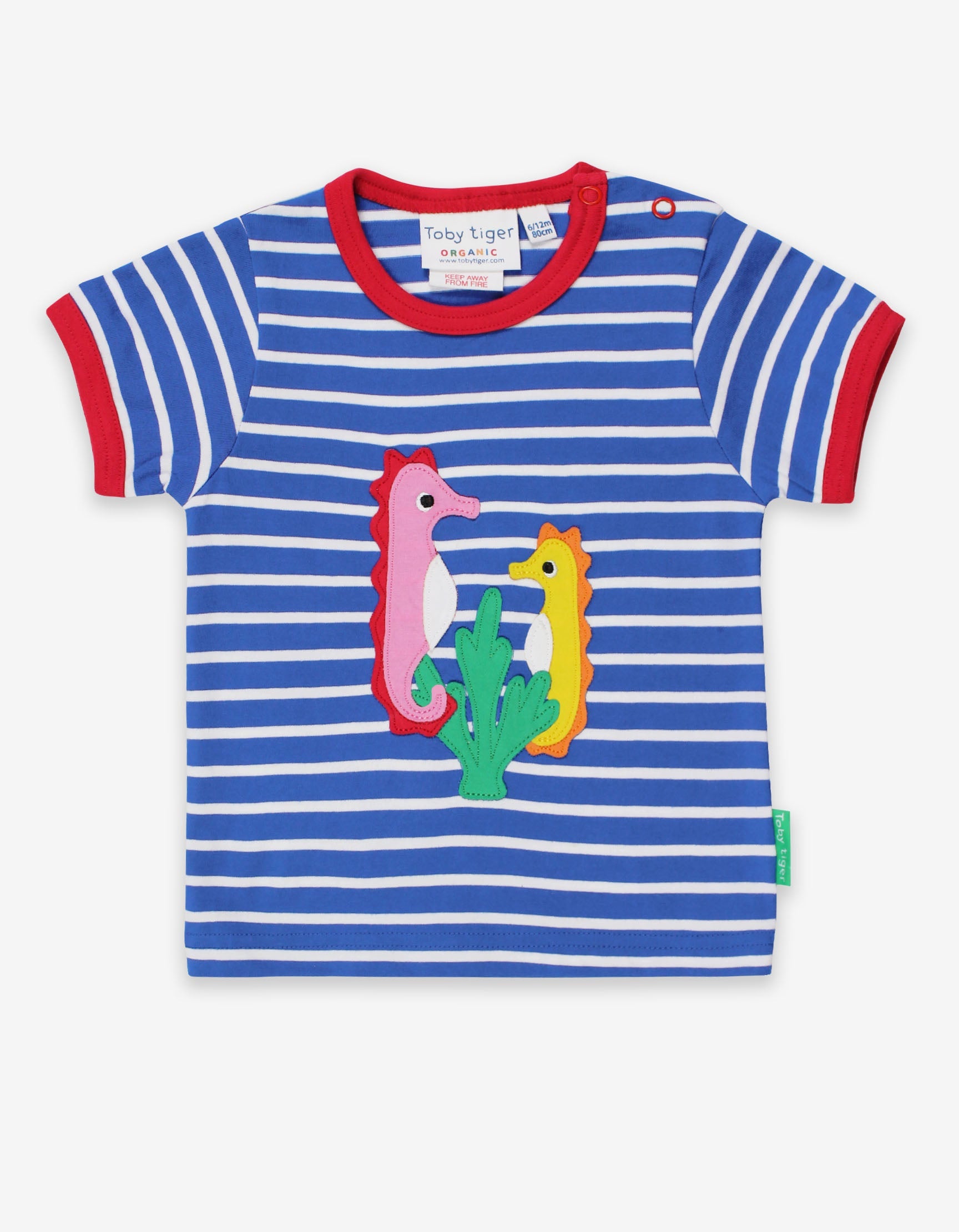 Organic Seahorse Applique T-Shirt