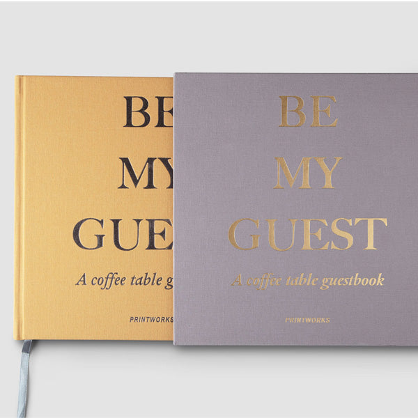 Printworks Guest Book Beige/yellow