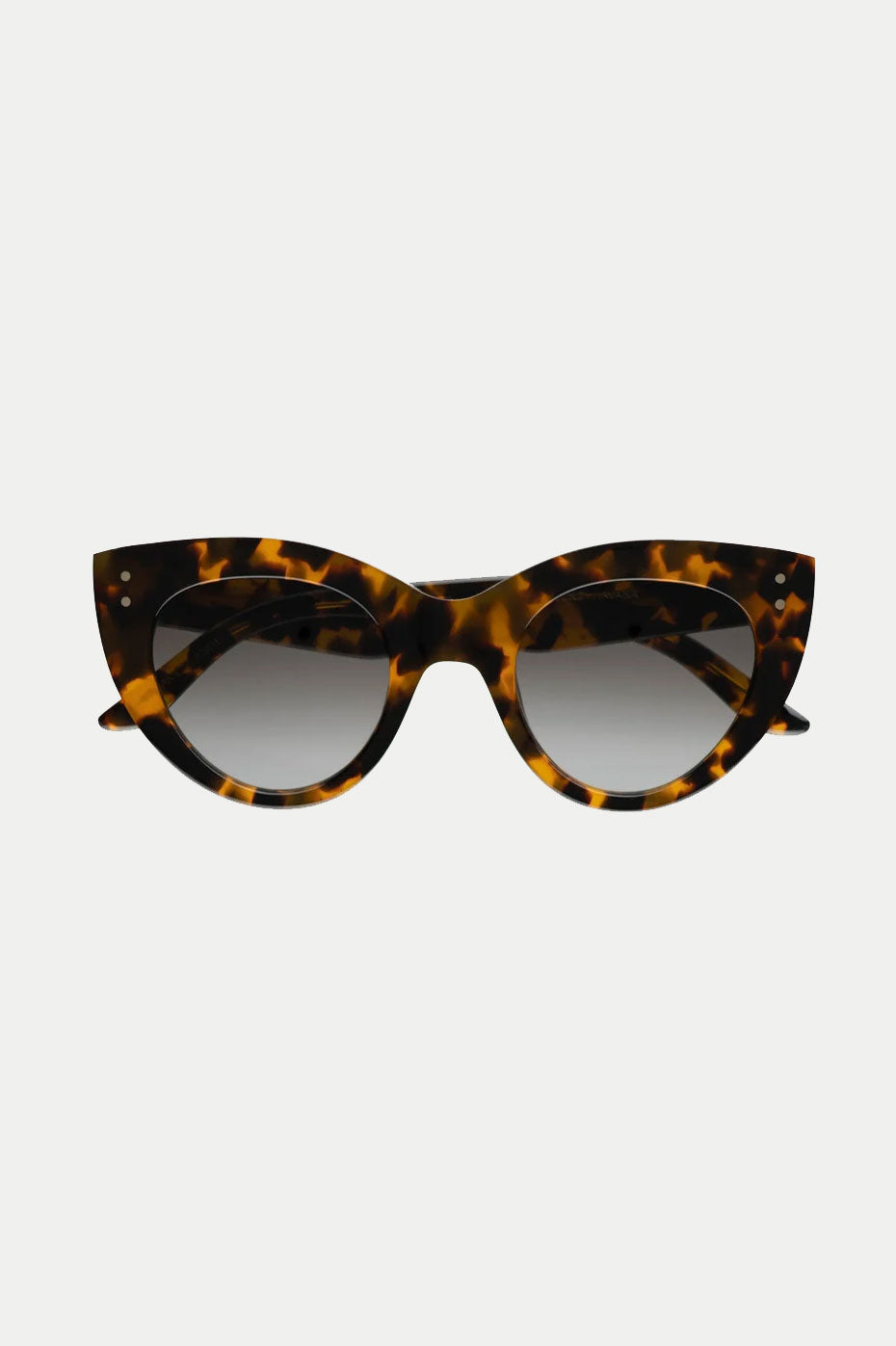 Monokel Eyewear June Havana Sunglasses - Grey Gradient Lens