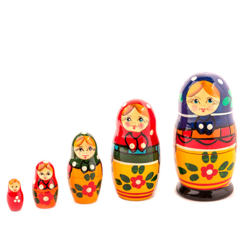 5-piece Maidan Matryoshka Doll