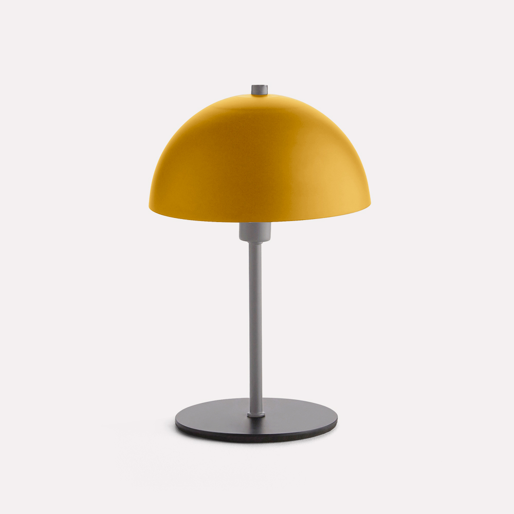 Fisura Domus Table Lamp Mustard-Anthracite